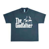 Midnight Navy godfather Urban Heavy Tee - linhVisuals