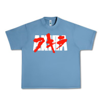 Pebble Blue black akira Urban Heavy Tee - linhVisuals