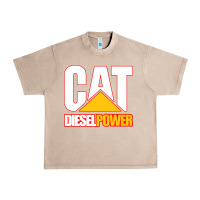 French Oak cat diesel power Urban Heavy Tee - linhVisuals