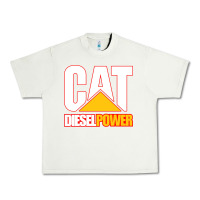 Pistachio cat diesel power Urban Heavy Tee - linhVisuals