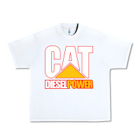 White cat diesel power Urban Heavy Tee - linhVisuals