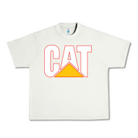 Pistachio cat Urban Heavy Tee - linhVisuals