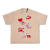 Burro valentines day turtles Urban Heavy Tee - linhVisuals