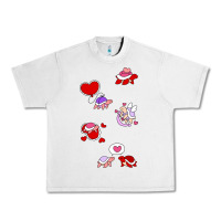 Lunar Rock valentines day turtles Urban Heavy Tee - linhVisuals