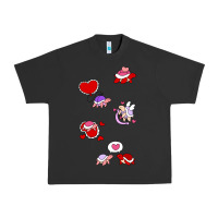 Pigment Black valentines day turtles Urban Heavy Tee - linhVisuals