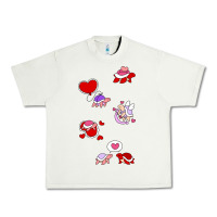 Pistachio valentines day turtles Urban Heavy Tee - linhVisuals