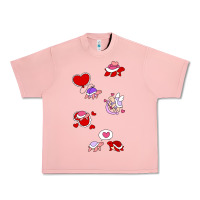 Salmon valentines day turtles Urban Heavy Tee - linhVisuals