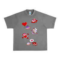 Tornado valentines day turtles Urban Heavy Tee - linhVisuals