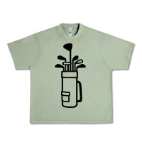 Oil Green Golf Club 003 Urban Heavy Tee - linhVisuals