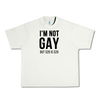 Pistachio i'm not gay but $20 is $20 (white) Urban Heavy Tee - linhVisuals