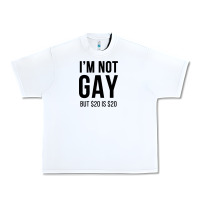 White i'm not gay but $20 is $20 (white) Urban Heavy Tee - linhVisuals