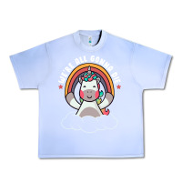 Grape Ice we're all gonna die funny cute unicorn Urban Heavy Tee - linhVisuals