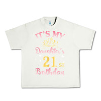 Pistachio it's my daughter's 21st birthday happy to her mommy daddy t shirt Urban Heavy Tee - linhVisuals