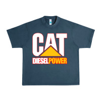 Midnight Navy cat diesel power Urban Heavy Tee - linhVisuals