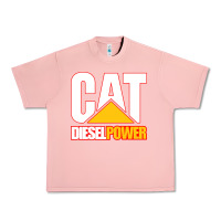 Salmon cat diesel power Urban Heavy Tee - linhVisuals