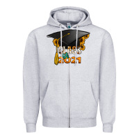Heather Grey Class of 2021 Zipper Hoodie - Jasminsmagicworld