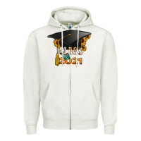 Oatmeal Heather Class of 2021 Zipper Hoodie - Jasminsmagicworld