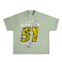 Oil Green cole trickle Urban Heavy Tee - linhVisuals