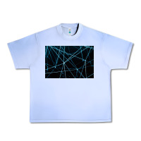 Grape Ice network background Urban Heavy Tee - linhVisuals