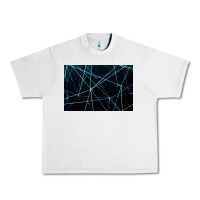 Lunar Rock network background Urban Heavy Tee - linhVisuals