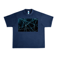 Navy network background Urban Heavy Tee - linhVisuals