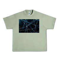 Oil Green network background Urban Heavy Tee - linhVisuals