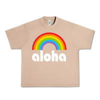 Burro Aloha Rainbow Hawaii 808 Island Hawaiian Urban Heavy Tee - linhVisuals