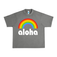 Tornado Aloha Rainbow Hawaii 808 Island Hawaiian Urban Heavy Tee - linhVisuals