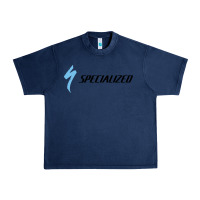 Navy Specialized Bikes Bicycle Urban Heavy Tee - linhVisuals