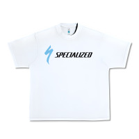 White Specialized Bikes Bicycle Urban Heavy Tee - linhVisuals