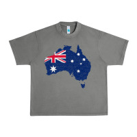 Tornado Australia Map Flag Drawing Line Art Urban Heavy Tee - linhVisuals