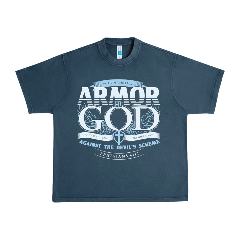 Armor Of God Bible Verse Scripture Urban Heavy Tee by linhVisuals | Teevron