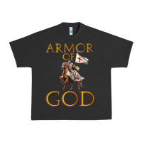 Pigment Black armor of god ephesians bible verse Urban Heavy Tee - linhVisuals