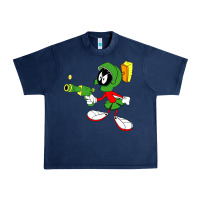 Navy marvin the martian Urban Heavy Tee - linhVisuals