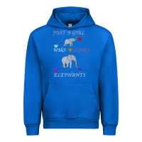 Cobalt Just A Girl Who Loves Elephants Urban Hoodie - Bettercallsaul