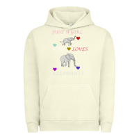 Pigment Pistachio Just A Girl Who Loves Elephants Urban Hoodie - Bettercallsaul