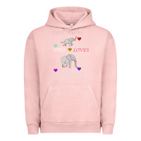 Pigment Salmon Just A Girl Who Loves Elephants Urban Hoodie - Bettercallsaul