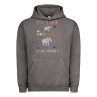 Pigment Tornado Just A Girl Who Loves Elephants Urban Hoodie - Bettercallsaul