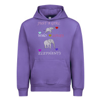 Tulip Just A Girl Who Loves Elephants Urban Hoodie - Bettercallsaul