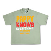 Oil Green pappy knows everything Urban Heavy Tee - linhVisuals