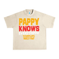 Sandshell pappy knows everything Urban Heavy Tee - linhVisuals