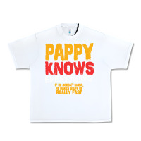 White pappy knows everything Urban Heavy Tee - linhVisuals