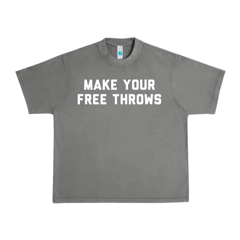 Make Your Free Throws Urban Heavy Tee by linhVisuals | Teevron