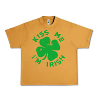 Peanut Butter kiss me im irish funny saint patrick day womens Urban Heavy Tee - linhVisuals