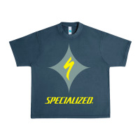 Midnight Navy Specialized Bikes Bicycle Urban Heavy Tee - linhVisuals