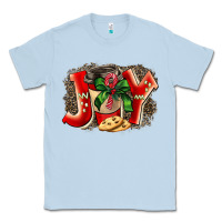 Dusty Blue christmas joy coffee Classic Tee - BarkalooDesign