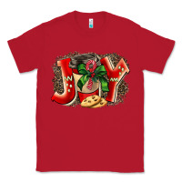 Red christmas joy coffee Classic Tee - BarkalooDesign