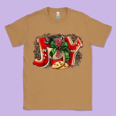 Christmas Joy Coffee Classic Tee Designed By Barkaloodesign