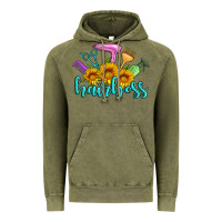 Vintage Olive hairboss western sunflowers hairdresser Vintage Hoodie - Artiststas