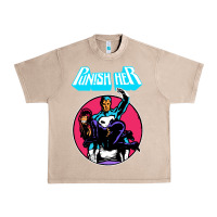 French Oak superhero punish her Urban Heavy Tee - linhVisuals